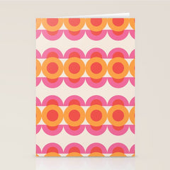 70's pattern no2 Stationery Card