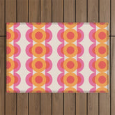 70's pattern no2 Outdoor Rug