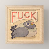 Fuck' Pigeon 03 Mini Art Print