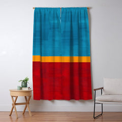 70s Glow Window Curtain