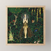 1921 Classical Masterpiece 'Flowers and Flames' by Kay Nielsen Mini Art Print