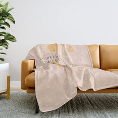 "Right Here, Stories Are Being Written" Throw Blanket