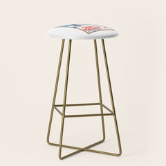 1940 Sun Valley Union Pacific Poster Stool