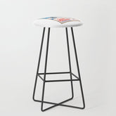 1940 Sun Valley Union Pacific Poster Stool