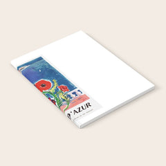 1947 FRANCE Cote d'Azur Travel Poster Notebook