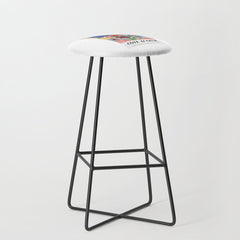 1947 FRANCE Cote d'Azur Travel Poster Stool