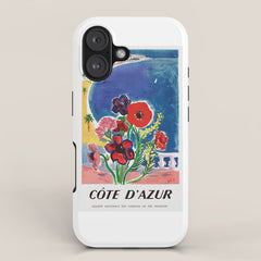 1947 FRANCE Cote d'Azur Travel Poster iPhone Case
