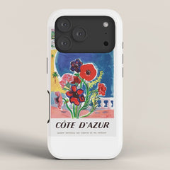 1947 FRANCE Cote d'Azur Travel Poster iPhone Case