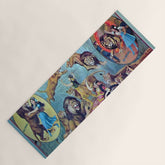 1910 Barnum & Bailey Circus Dancing Lions - M'lle Adgi's Acting Vintage Poster Yoga Mat
