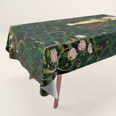 1921 Classical Masterpiece 'Flowers and Flames' by Kay Nielsen Tablecloth