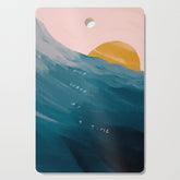 "One Wave At A Time" Cutting Board