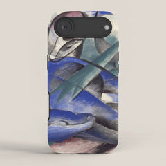 "The Dreaming Horses" by Franz Marc, 1913 iPhone Case