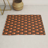 70s Flower Pattern #1 Rug