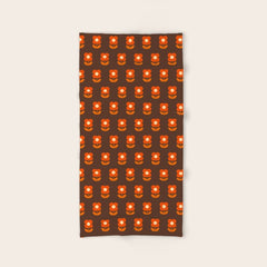 70s Flower Pattern #1 Bath Towel