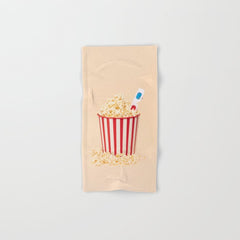 3D movie time Bath Towel