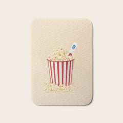 3D movie time Bath Mat