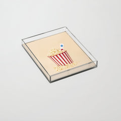 3D movie time Acrylic Tray