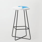 1938 AUSTRALIA The Seaside Calls Train Travel Poster Stool