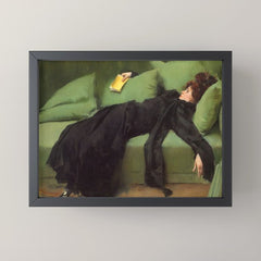 A Decadent Girl - Ramon Casas Mini Art Print
