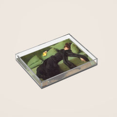 A Decadent Girl - Ramon Casas Acrylic Tray