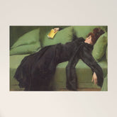 A Decadent Girl - Ramon Casas Welcome Mat