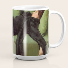 A Decadent Girl - Ramon Casas Coffee Mug