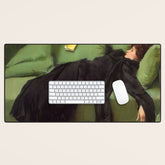 A Decadent Girl - Ramon Casas Desk Mat