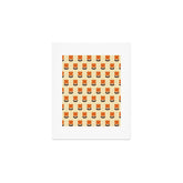 70s Flower Pattern #2 Art Print