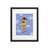"Be Obsessed" inspired by Kat Schneider, Ritual Framed Art Print