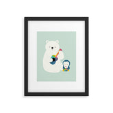 A Little Band Framed Art Print
