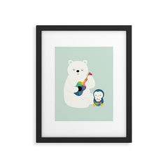 A Little Band Framed Art Print