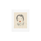 A Bold Lip Art Print