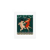 A Date With The Wild Cat Art Print