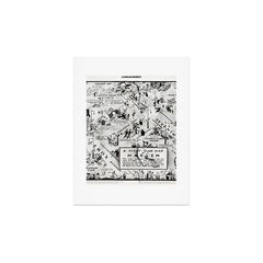 1932 Night-Club Map of Harlem, NY Centerfold from Manhattan Weekly by Elmer Simms Campbell Art Print