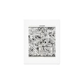 1932 Night-Club Map of Harlem, NY Centerfold from Manhattan Weekly by Elmer Simms Campbell Art Print