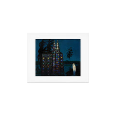 Confirmation of Love,' Magical Realism Portrait Painting by Boles����aw Biegas Art Print