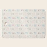 4 Pup Pals Doodle Cutting Board