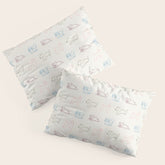 4 Pup Pals Doodle Pillow Sham