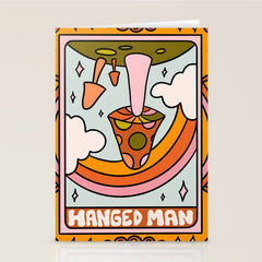 12. Hanged Man Mushroom Stationery Card