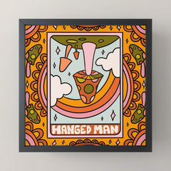 12. Hanged Man Mushroom Mini Art Print