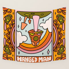 12. Hanged Man Mushroom Wall Tapestry