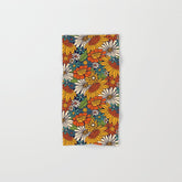 70s Retro Floral - Bold Bath Towel