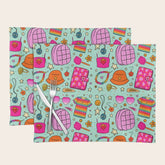 90's Things Print Placemat