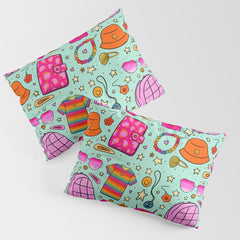 90's Things Print Pillow Sham