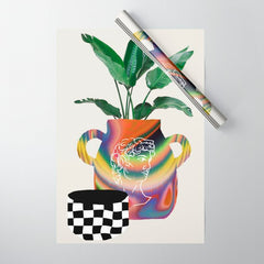 A house plant / Still life Wrapping Paper