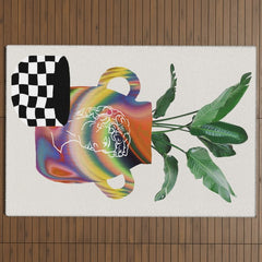 A house plant / Still life Outdoor Rug