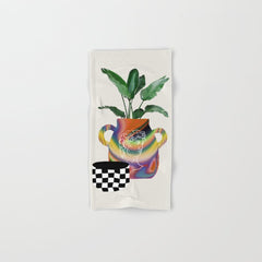 A house plant / Still life Bath Towel