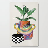 A house plant / Still life Cutting Board