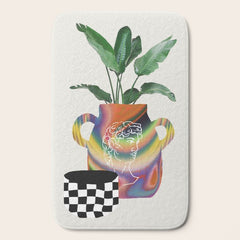 A house plant / Still life Bath Mat