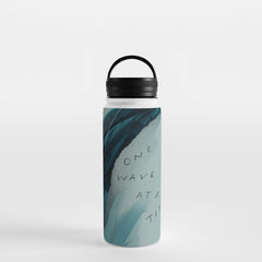 "One Wave At A Time" Water Bottle